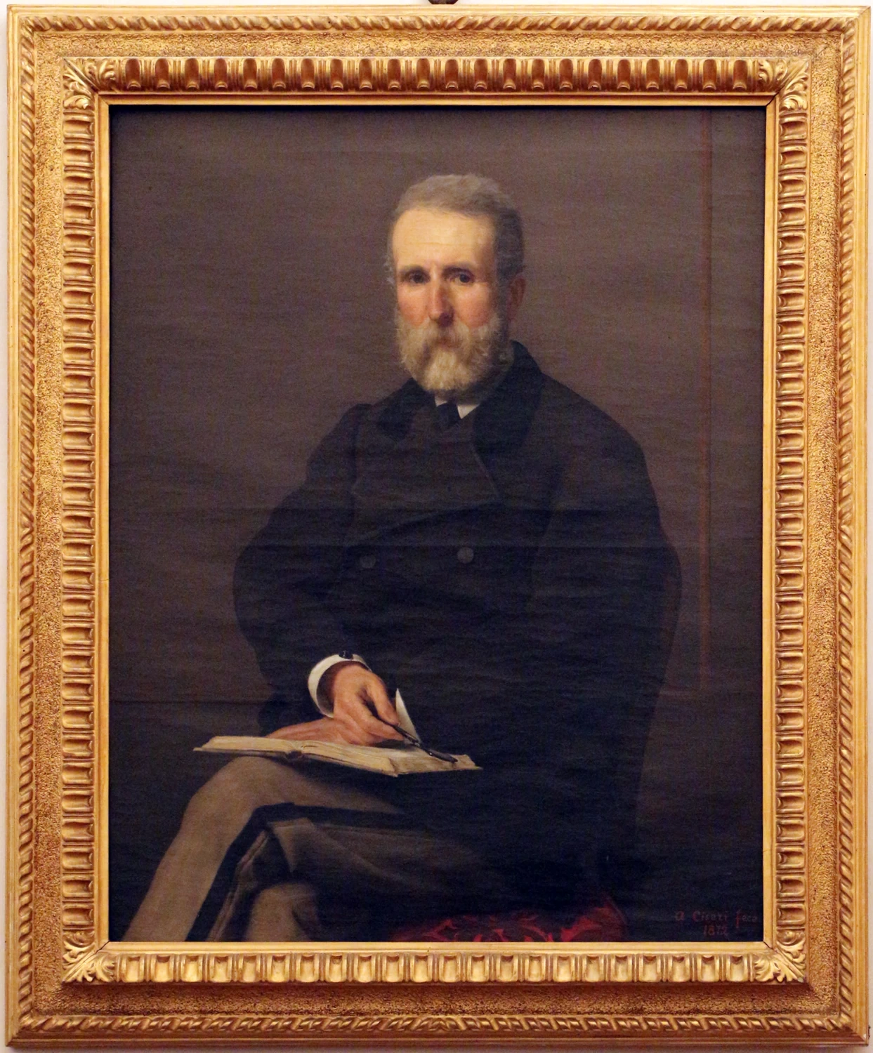 Ritratto di Petronio Lemmi, 1872 - Villa Lemmi